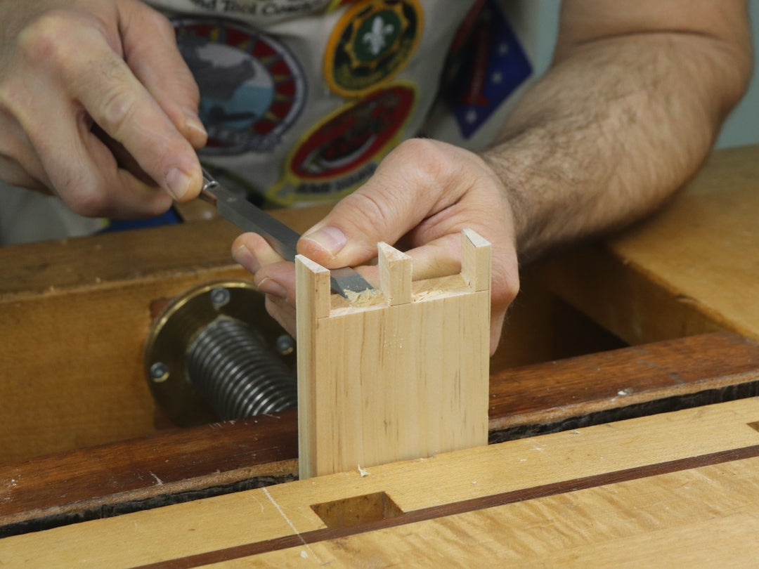 Rob Cosman's IBC Chisel in use